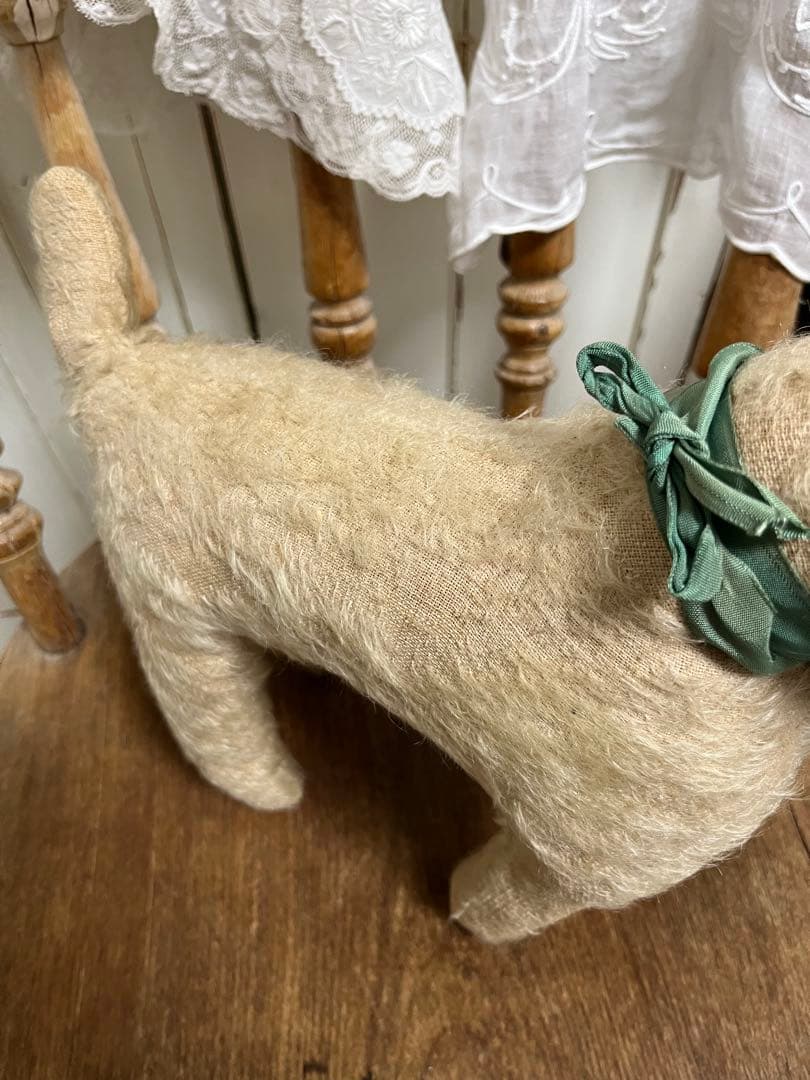 アンティーク　ヴィンテージ　テリア　ぬいぐるみ　犬　ベア　ドイツ