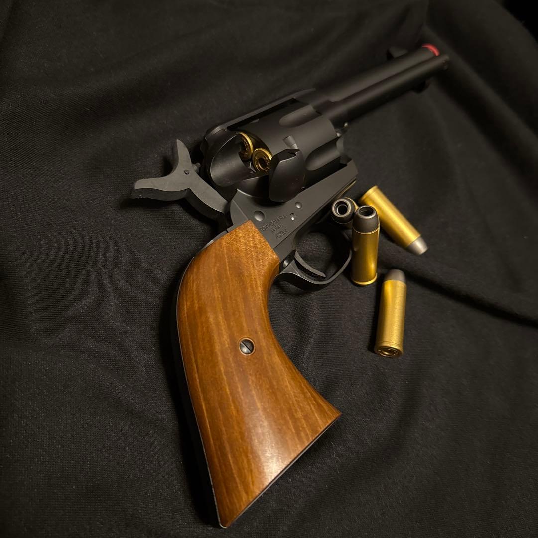 東京マルイエアリボルバープロSAA.45 シビリアン43/4インチブラックモデル
