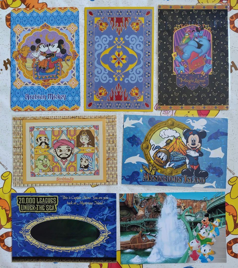 ディズニーポストカードまとめ売り② 東京ディズニーシー　80枚　ホルダー付