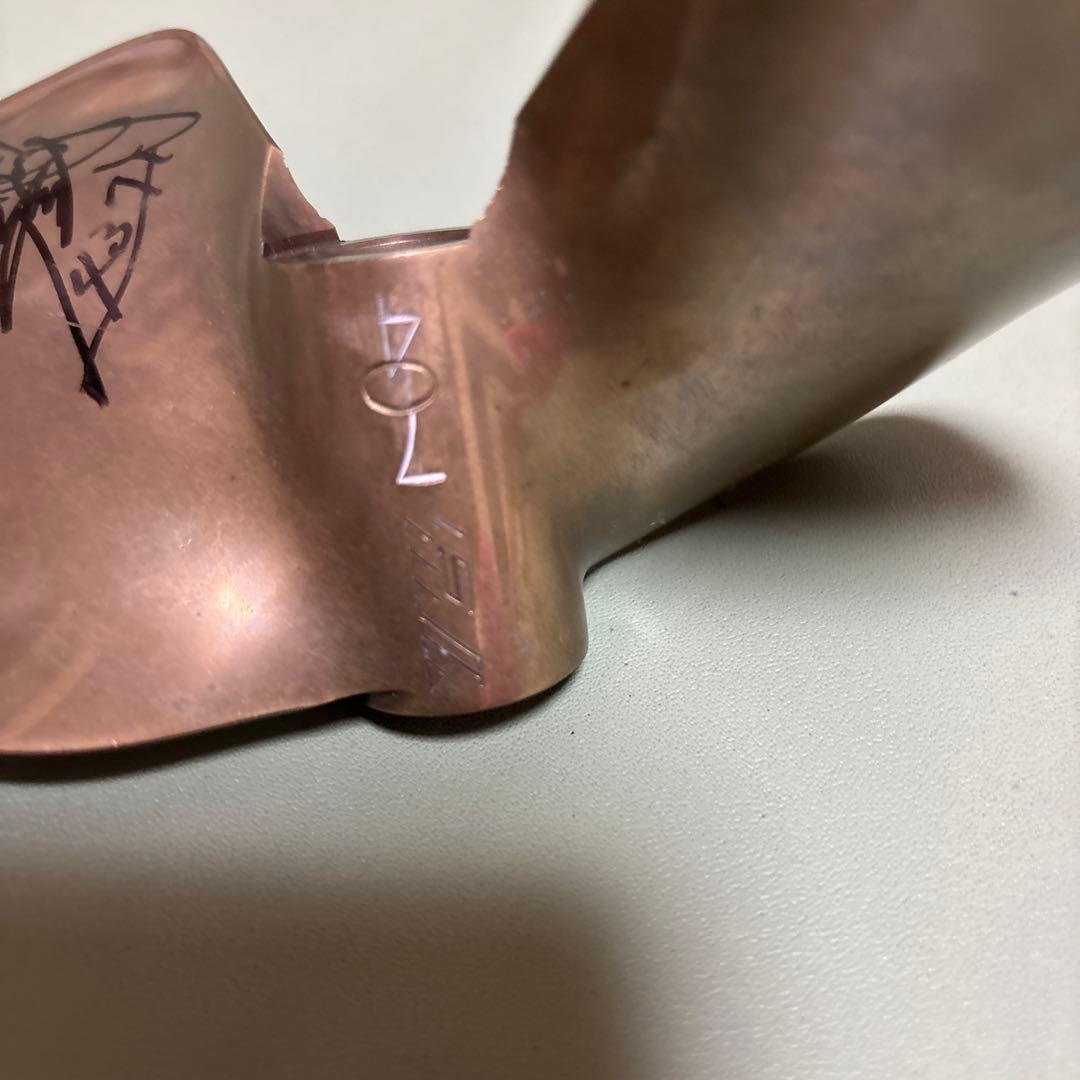 西山貴浩 選手　直筆サイン入りプロペラ　競艇選手　　　4371 希少　レア