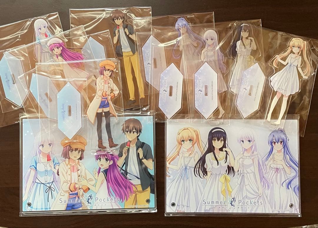 ま*ん様 summer pockets サマポケ　アクリルスタンド　10点