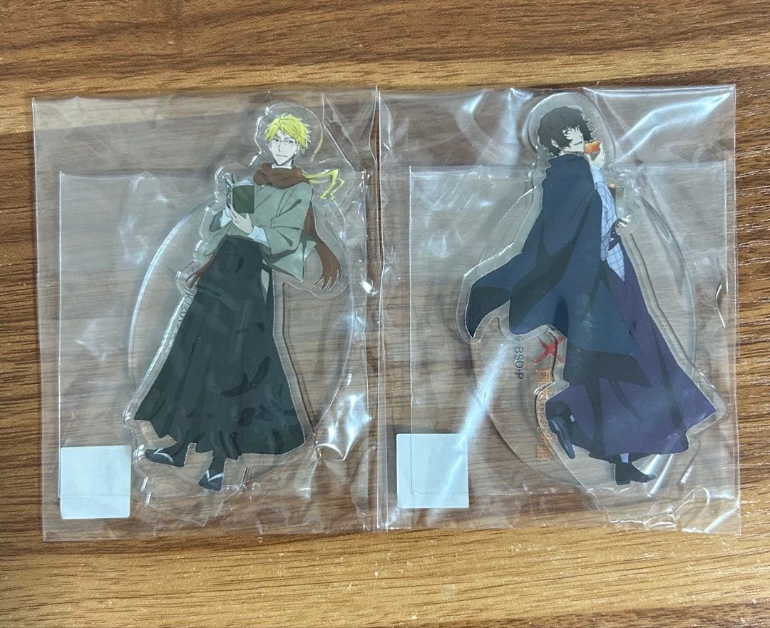 文豪ストレイドッグス　国木田独歩館　アクスタ　国木田独歩　太宰治