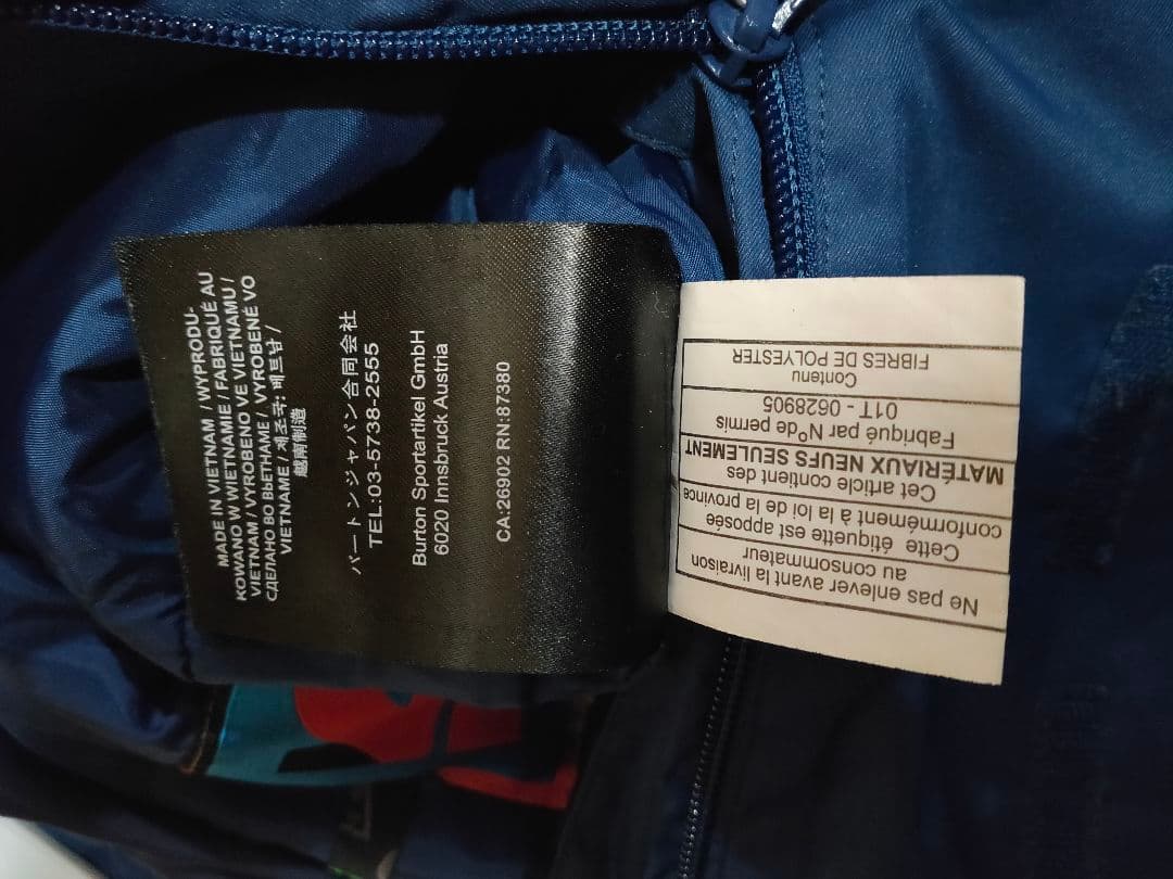 BURTON スノーボードウェア 2T キッズ ベビー