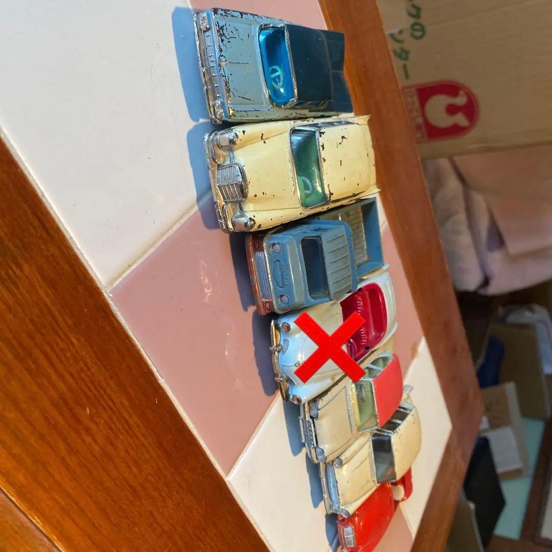 金属製ミニカー 5台セット