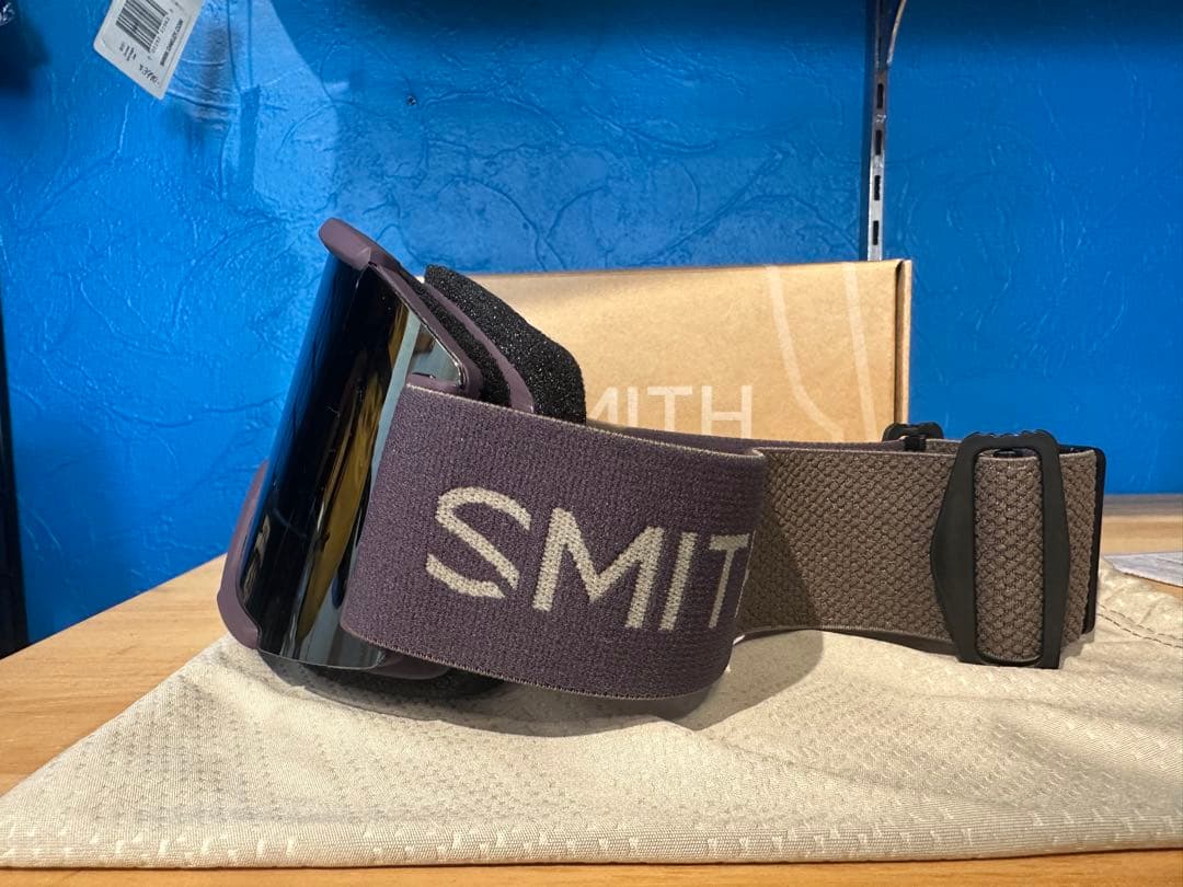 SMITH ゴーグル パープル ミラー
