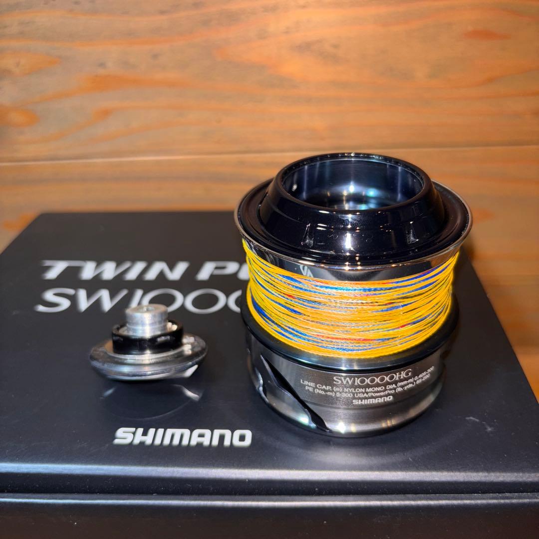 【ごぼう君】SHIMANO 21ツインパワーSW10000HG 美品