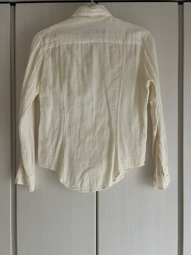 Paul Harnden Shoemakers 長袖シャツ S アイボリー