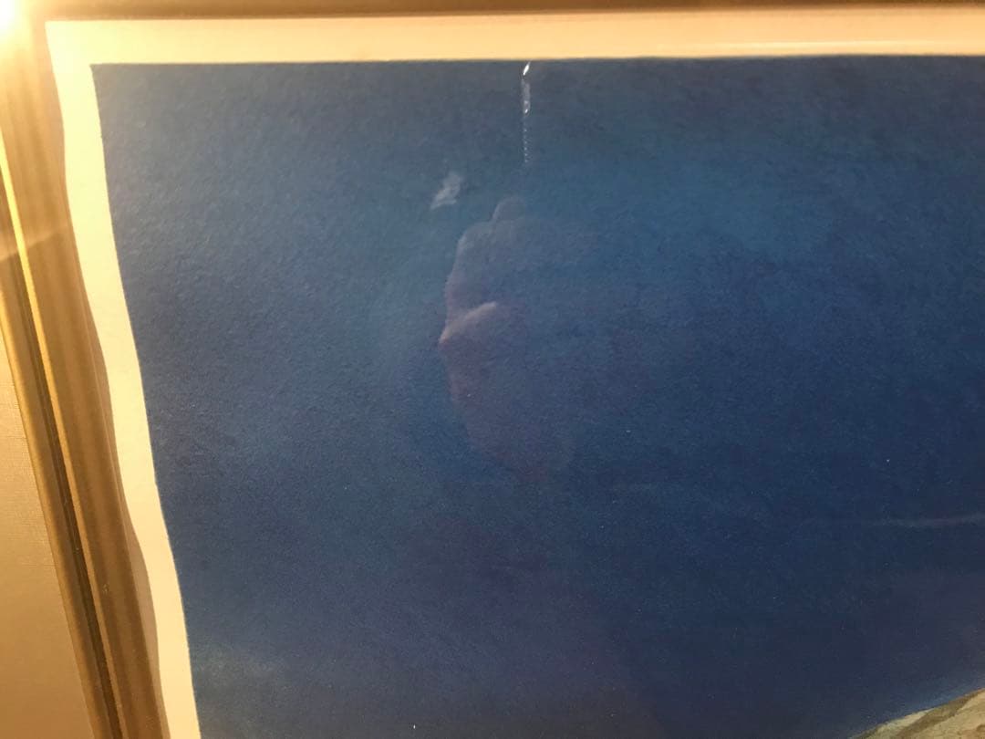 松本哲男「朝霧富士」リトグラフ　直筆サイン・落款・エディション・作品証明シール有