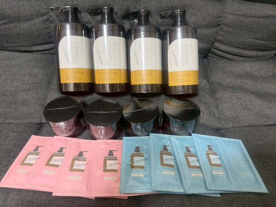 【4個セット】 ココネ cocone クレイクリーム シャンプー ヘアマスク
