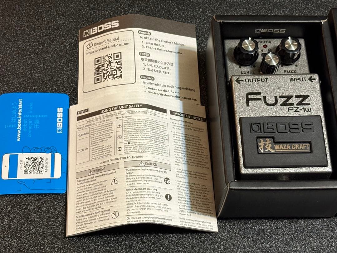 BOSS FZ-1w ギターエフェクター