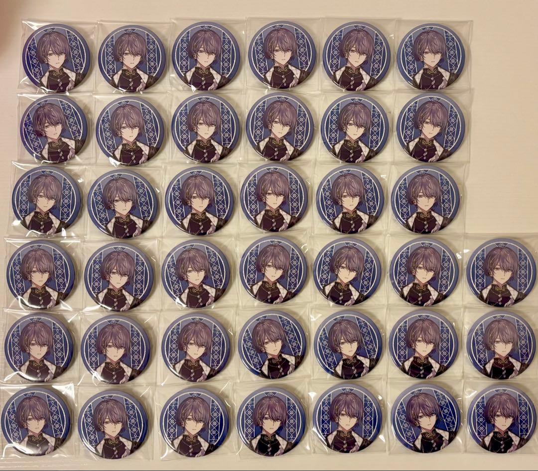 小柳ロウ　2周年　缶バッジ