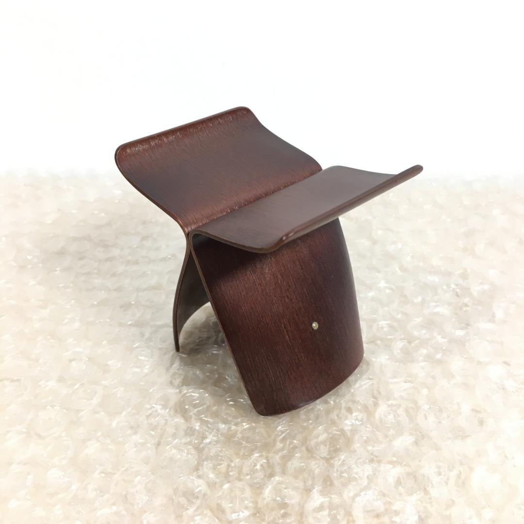 ○[超美品] VITRA 柳宗理 バタフライチェア ミニチュア チェア 置物