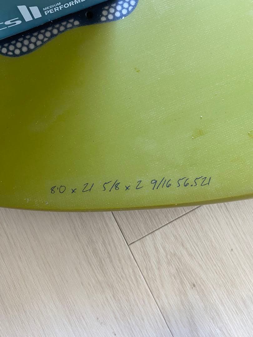 NO BRAND ZACK 8’0’’ ミッドレングス　サーフボード