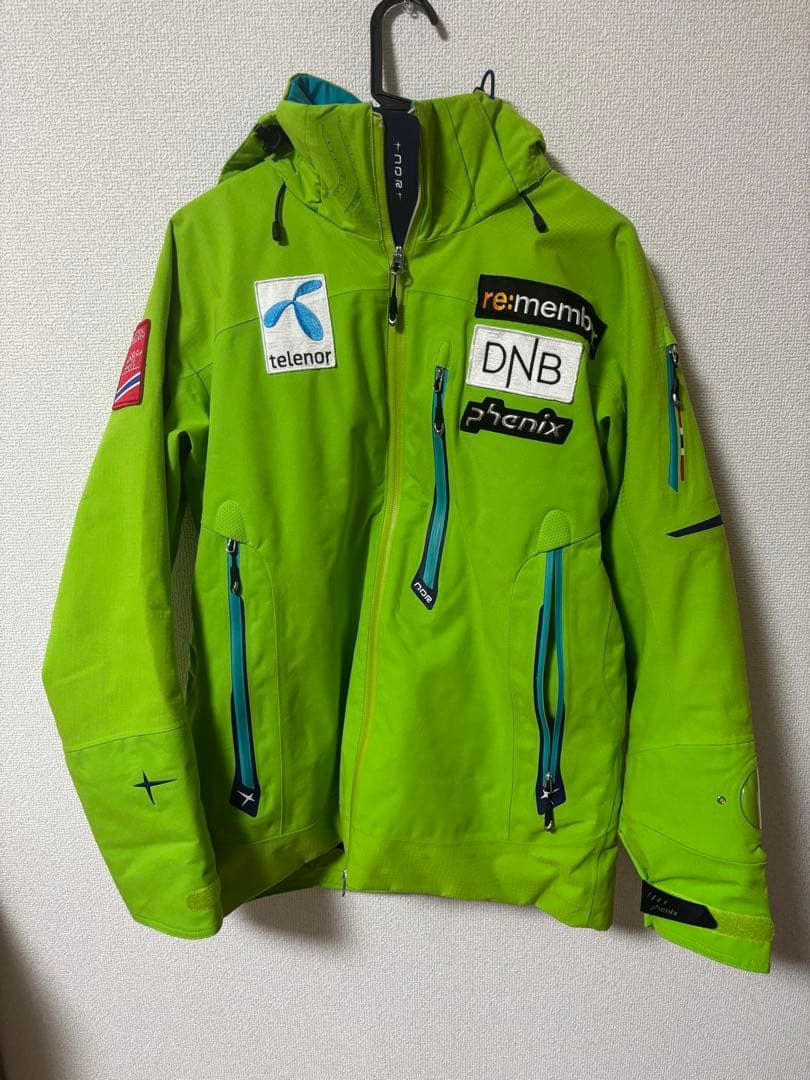 激レア　Phenix ノルウェーチームモデル緑色 スキーウェア 男性用