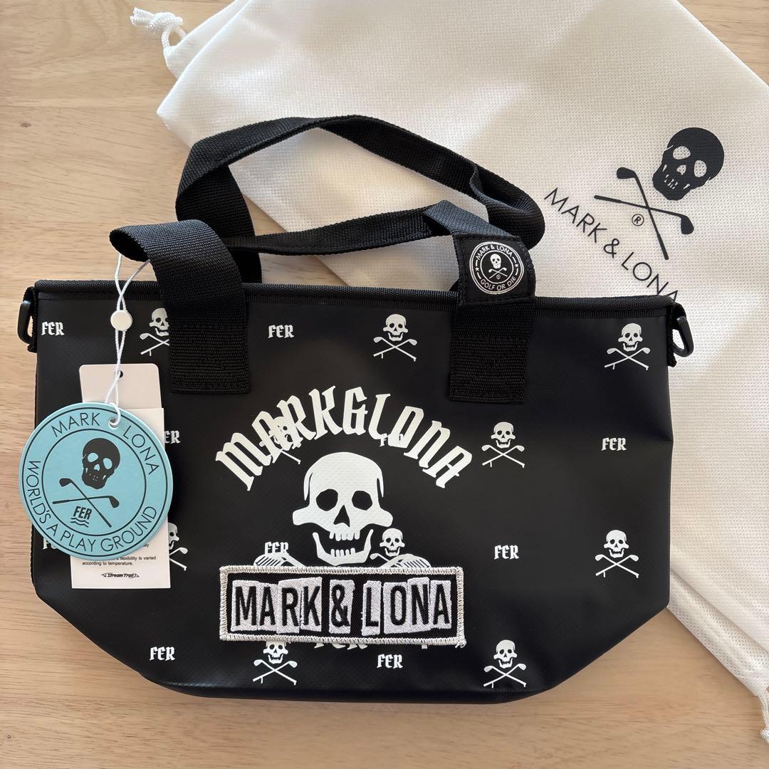 MARK & LONA スカルデザインゴルフショルダーカートバッグ