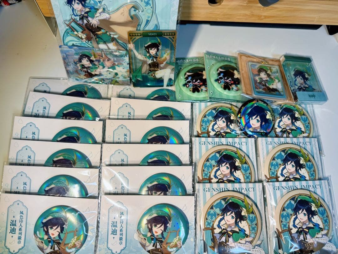 ウェンディ 26点 原神 缶バッジ アクスタ