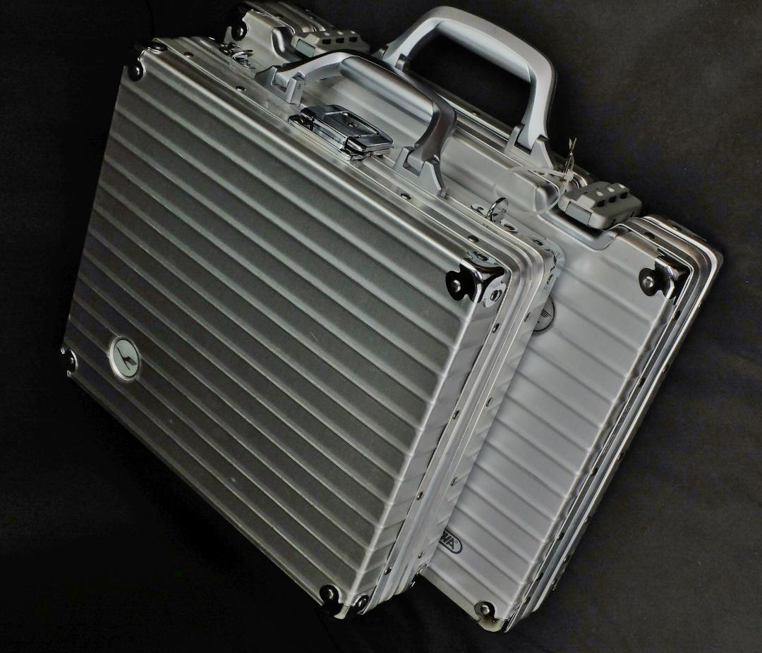 リモワ918.25『ルフトハンザ』ALUスリム『ピッコロ』スクエアケース 激レア