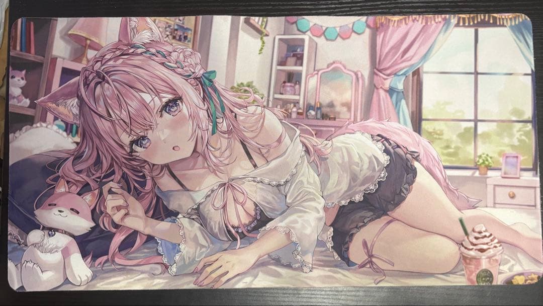 ホロライブ 博衣こより ラバーマット c102 さしみねこ屋 ももこ