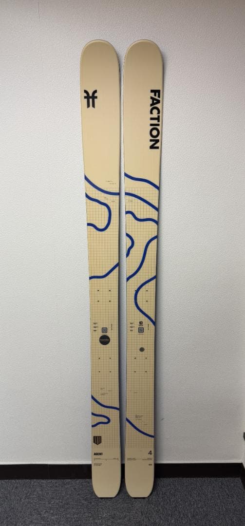 美品 25-26 FACTION AGENT 4 185cm ファントム施工済