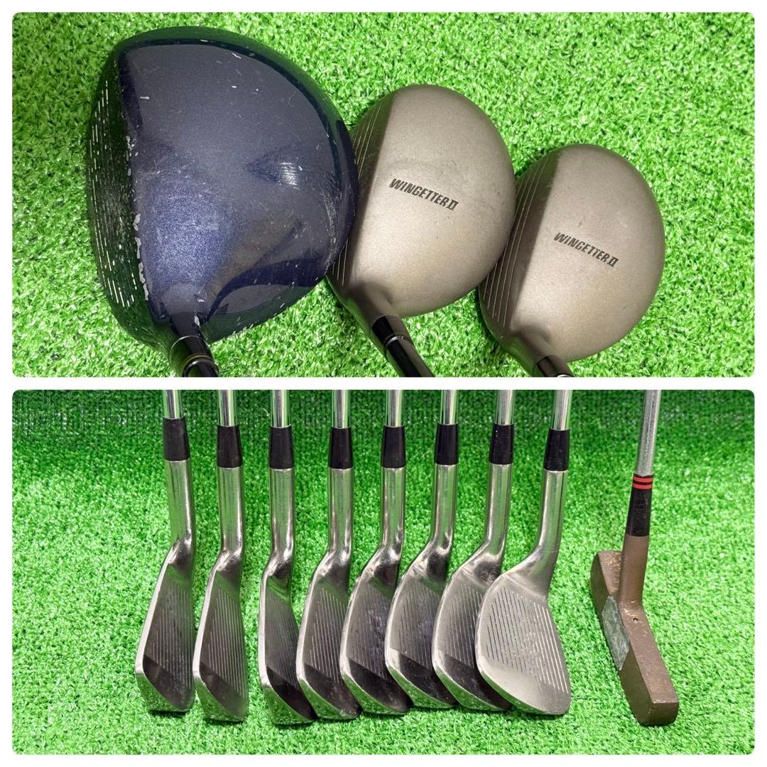 マルマン 他 初心者 メンズ ゴルフクラブセット フルセット 一式 ゴルフセット