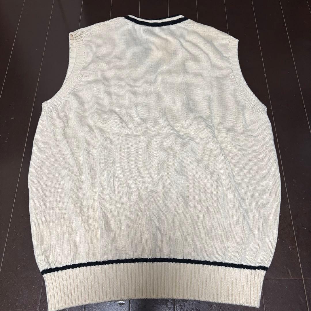 【タグ付き未使用】TOMORROWLANDオーガニックコットン チルデンベスト