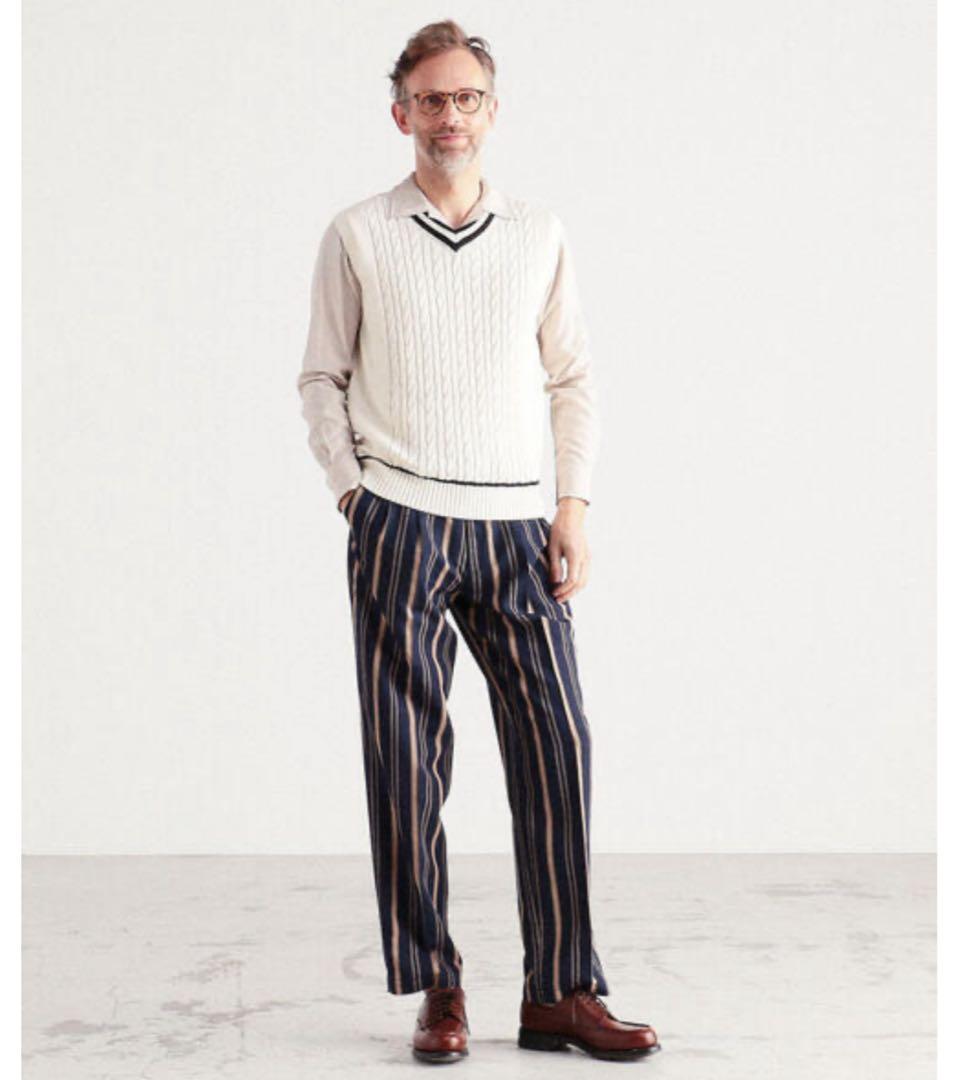 【タグ付き未使用】TOMORROWLANDオーガニックコットン チルデンベスト