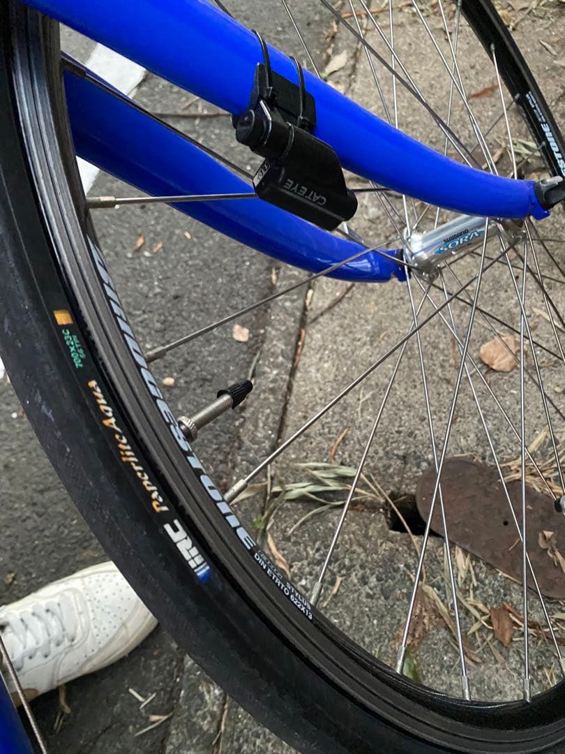 9s105 anchor カーボンエアロハンドル　ワイヤレスサイコン付き