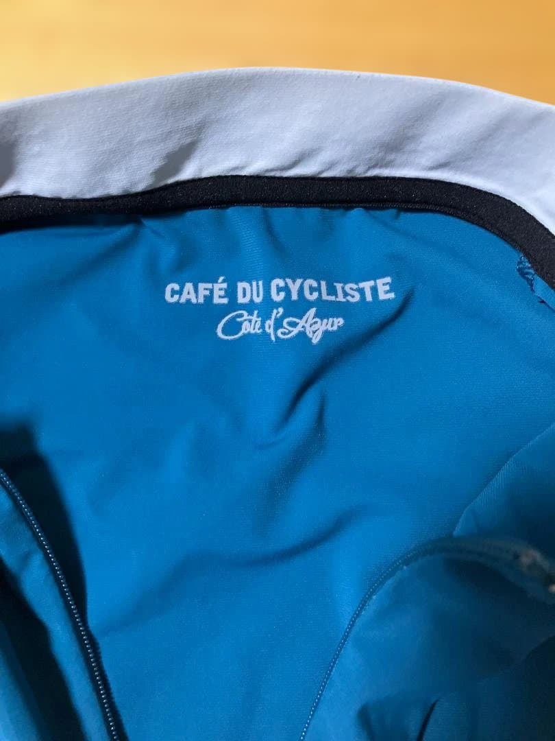 CAFÉ DU CYCLISTE 半袖ジャージ S 青 カフェド