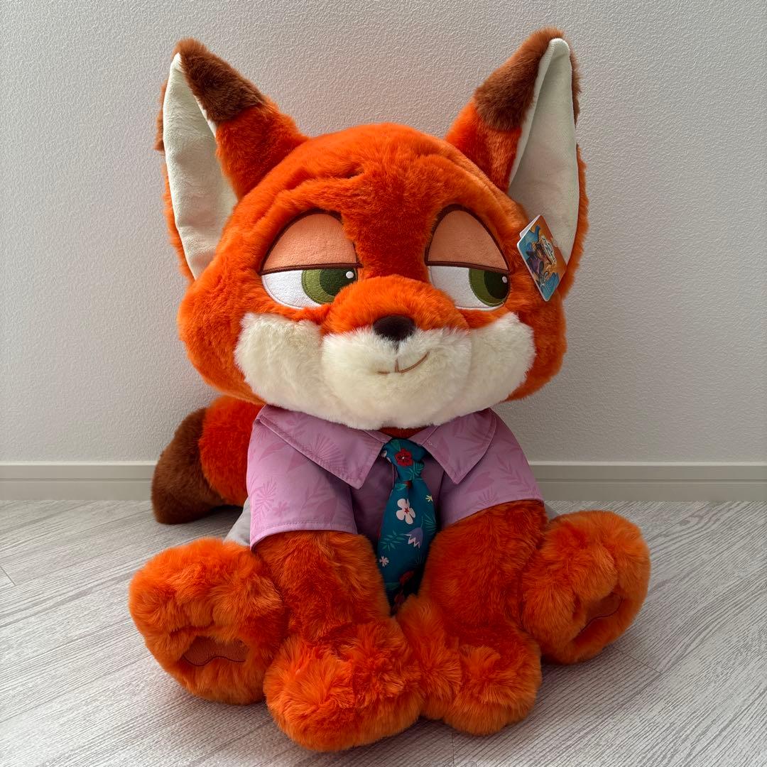 コストコ ズートピア ニック ぬいぐるみ ブランケット