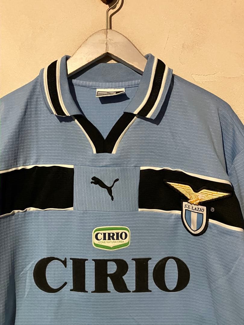 98-00s ハンガリー製プーマ ラツィオ LAZIOサッカーユニフォーム L