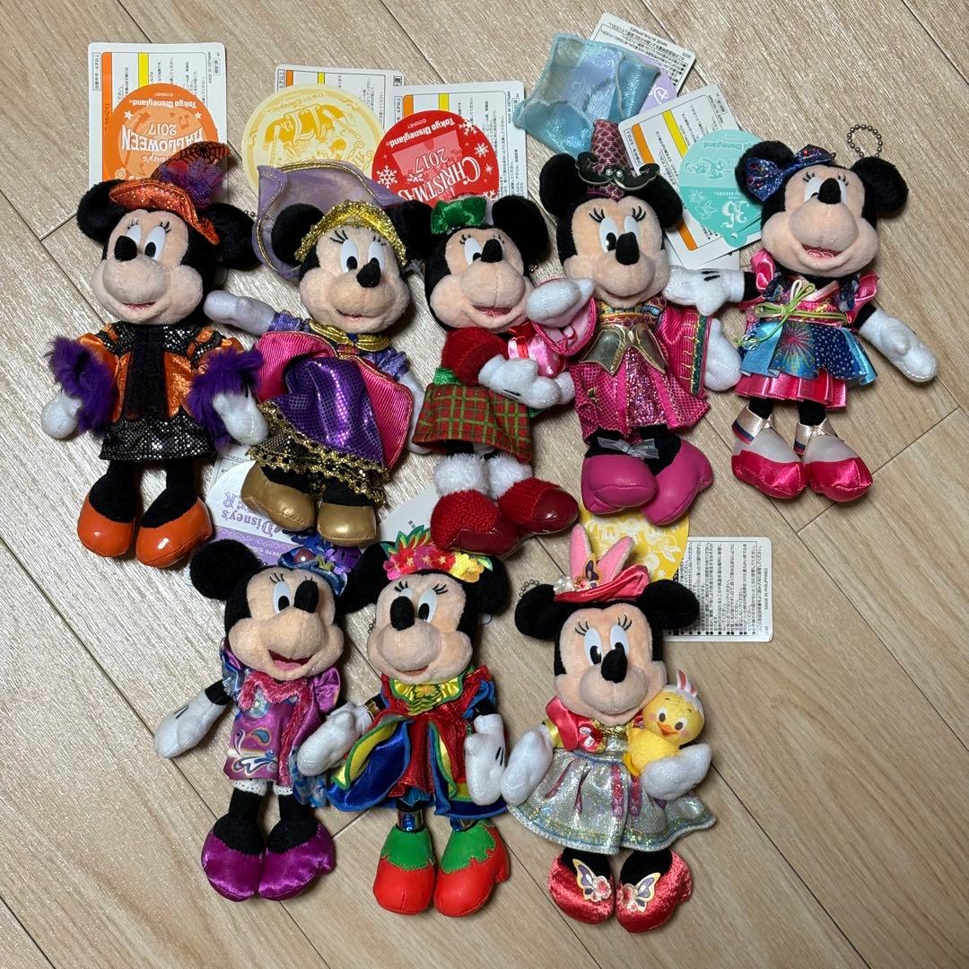 ミニー ミニーマウスぬいぐるみ ぬいば ぬいばセット セット売り まとめ売り