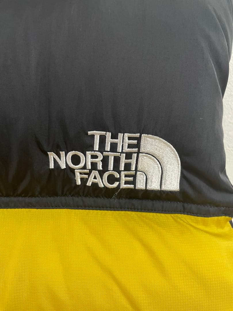 THE NORTH FACE ダウンベスト XL 黒/黄色　値下げ不可