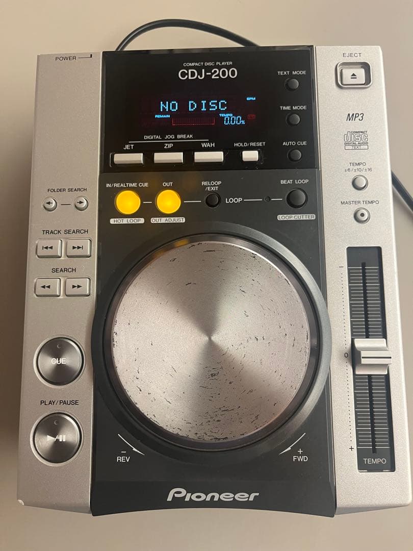 Pioneer CDJ-200 MP3対応