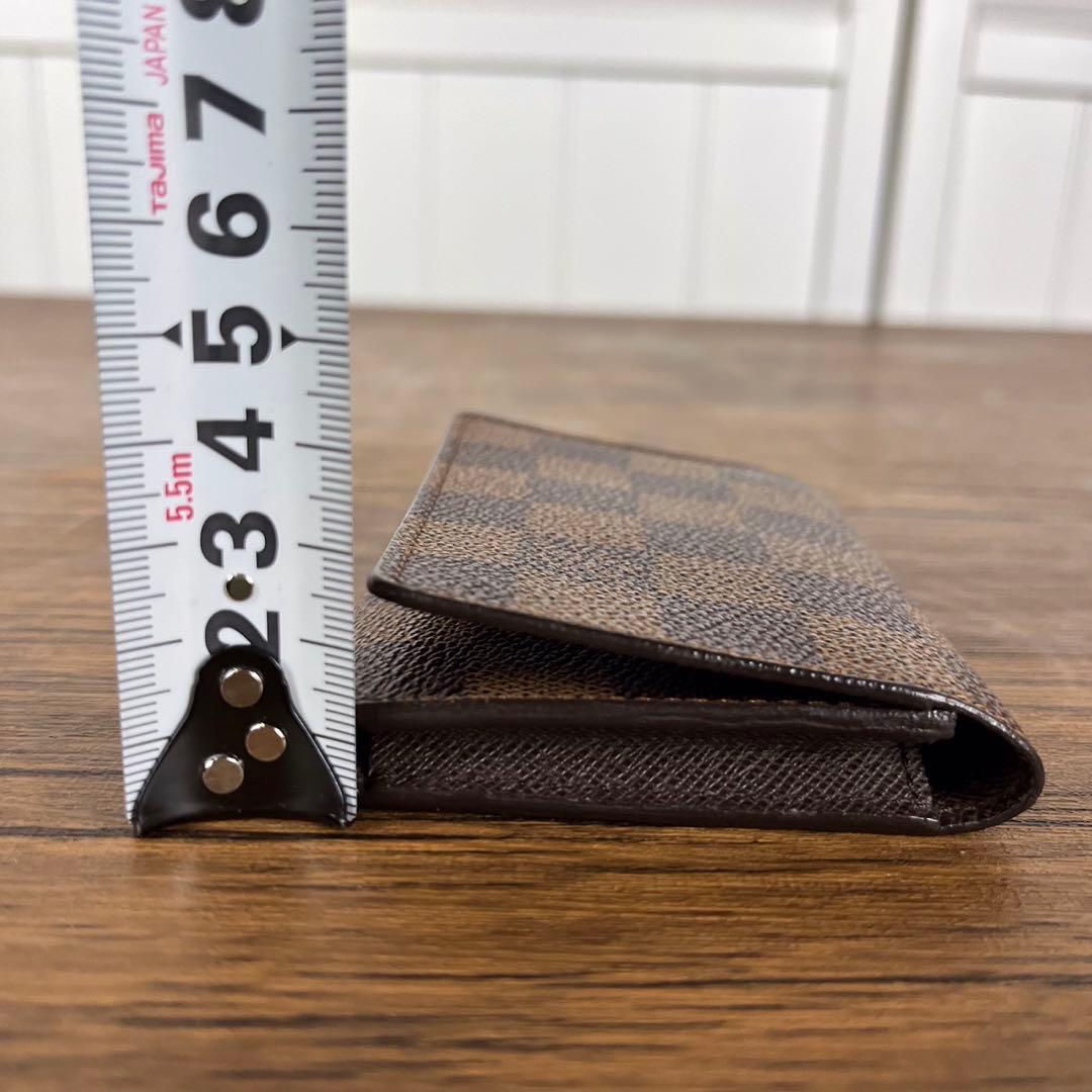 【美品】LOUISVUITTON ダミエ カードケース 名刺入れ