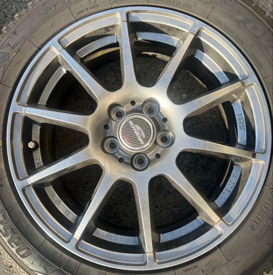 スタッドレス205/55R16 16×6.5j PCD100 ET48 TOYO