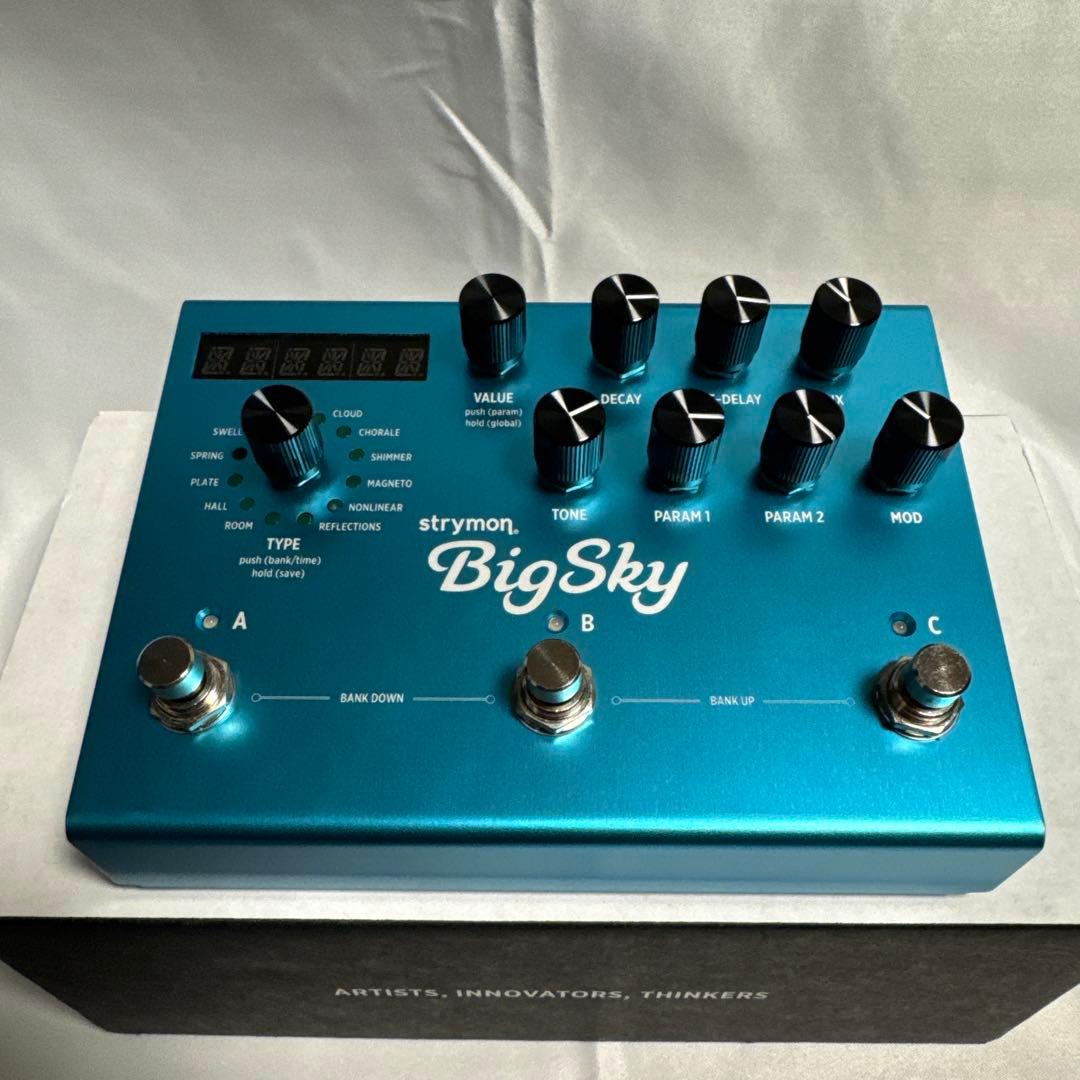 【美品】Strymon BigSky リバーブエフェクター