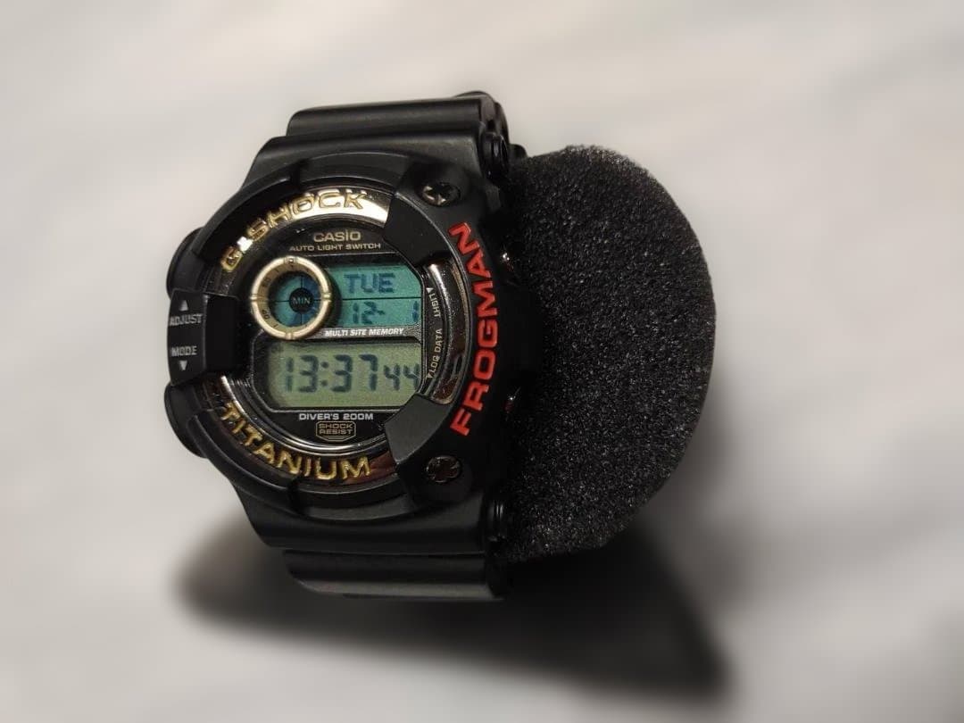 G-SHOCK FROGMAN フロッグマンDW-9900　動作品