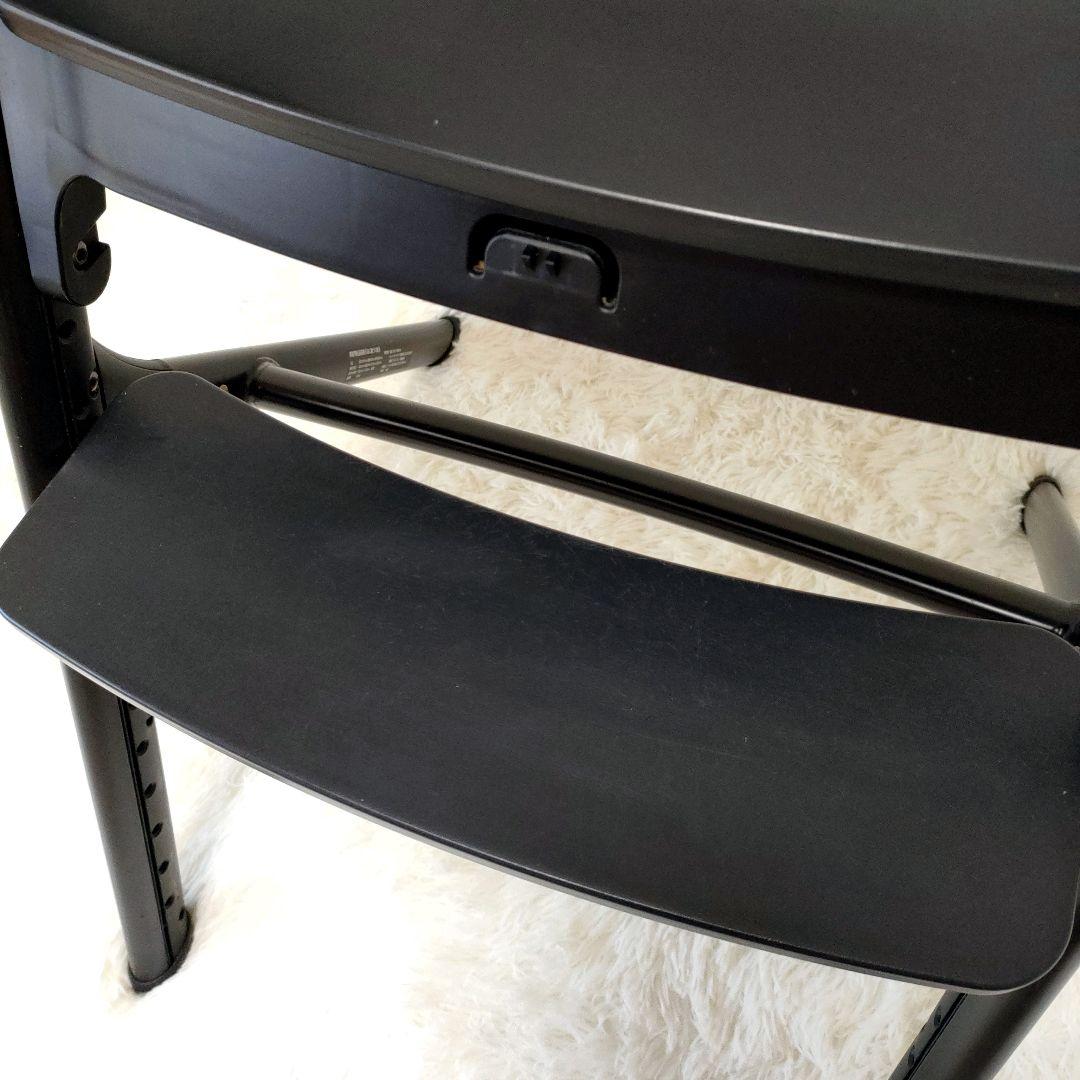 【大人気✨】NOVUS ノウス ブラック ベビーハイチェア　ヤトミ