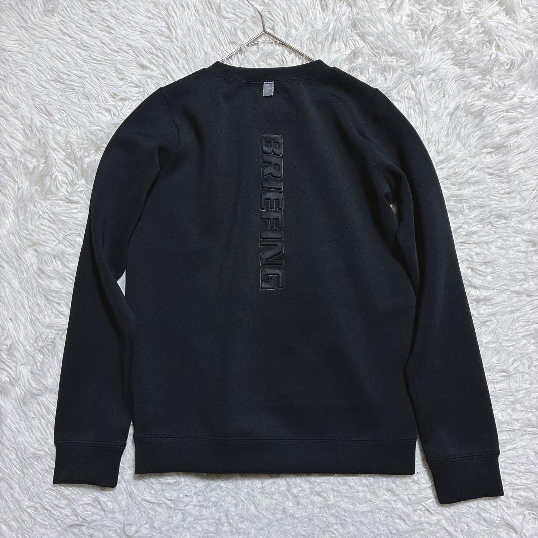 近年モデル⭐️ブリーフィング　スウェット　エンボス加工　3D ゴルフ　黒　XS