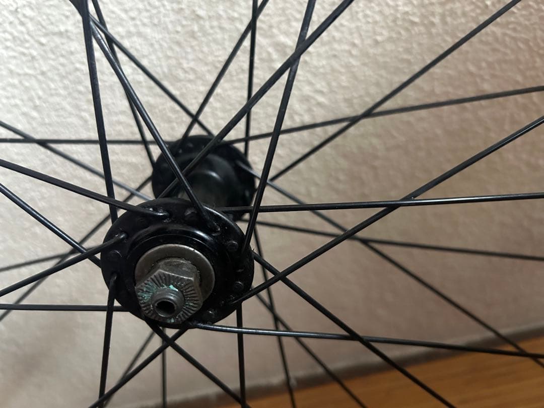 ビアンキ【Bianchi純正】クリンチャーホイール＆タイヤ前輪★珍しいチェレステ