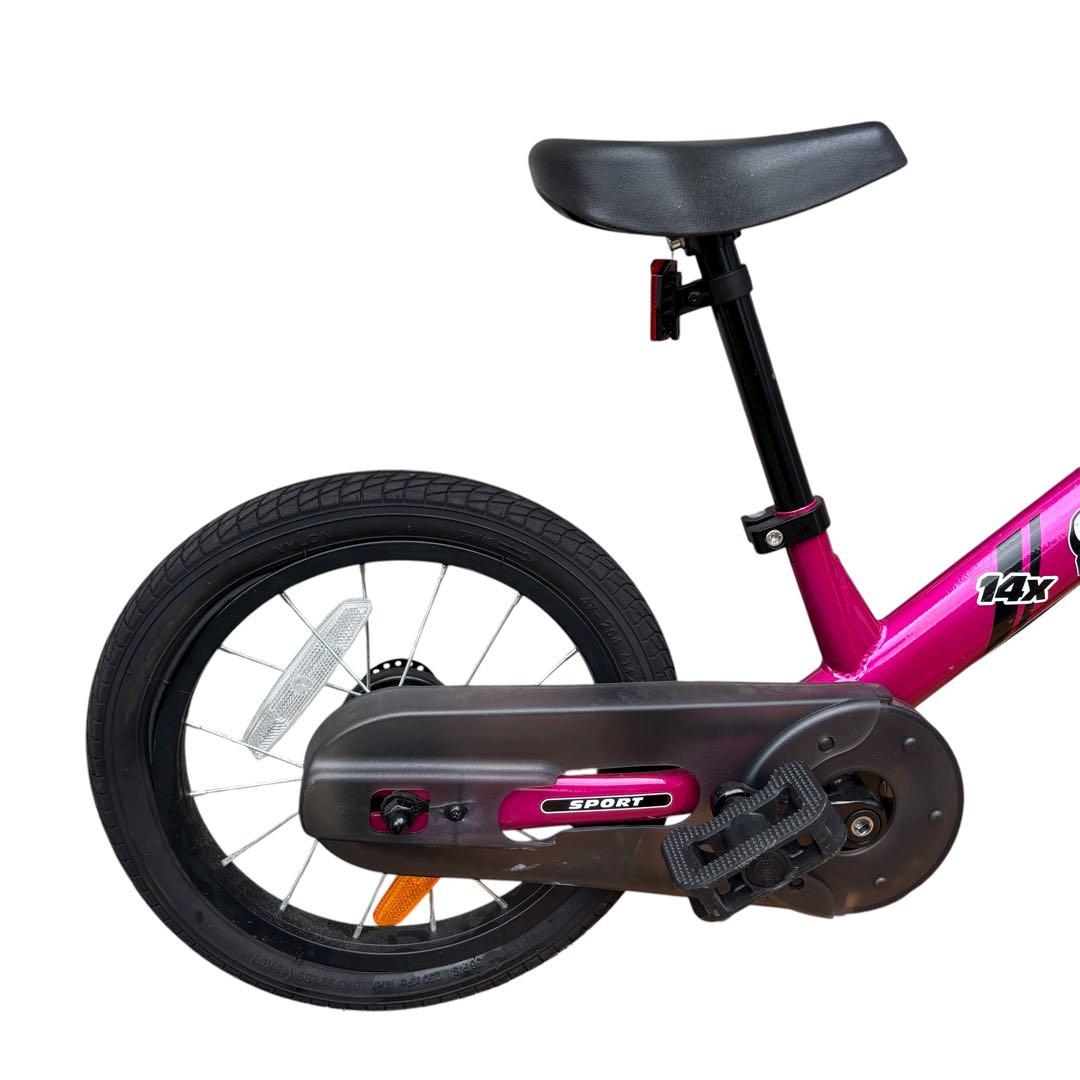 ストライダー 14X ピンク 本体 ペダル付き キッズバイク 子ども用自転車