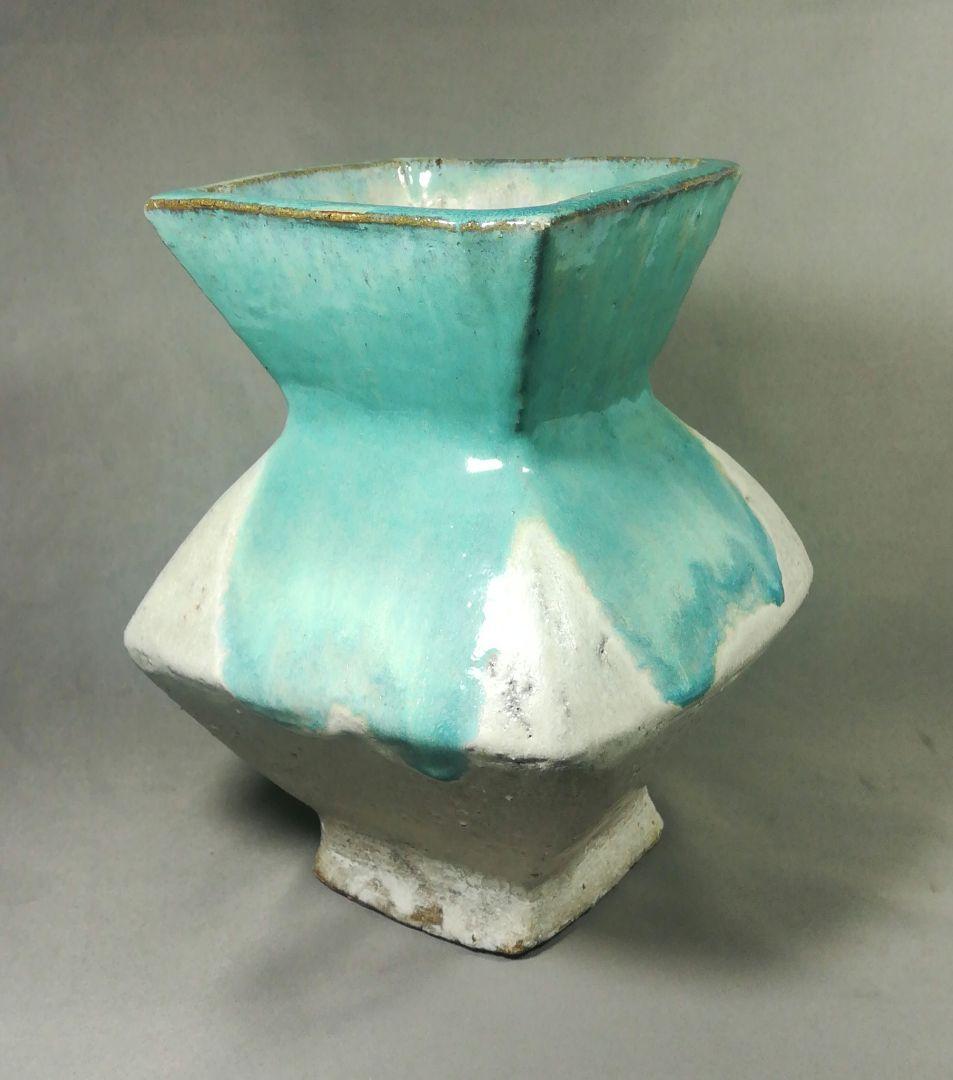 民藝　時代　上野焼　壷　壺　花入　花瓶　花器