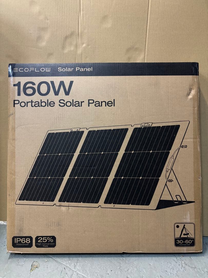 EcoFlow 160W 片面 ソーラーパネル Gen2 エコフロー