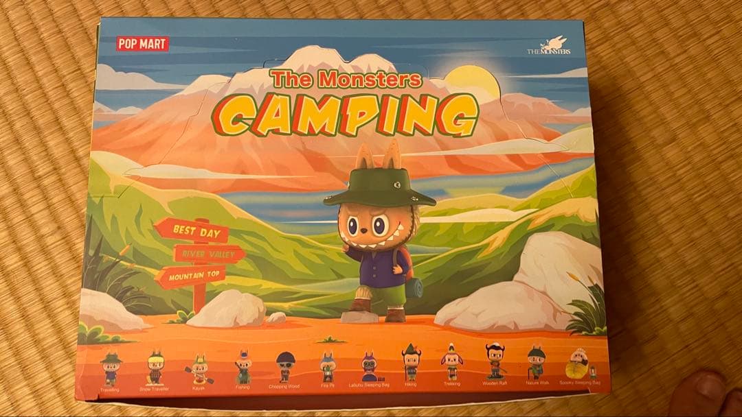 POP MART The Monsters Camping フィギュアセット