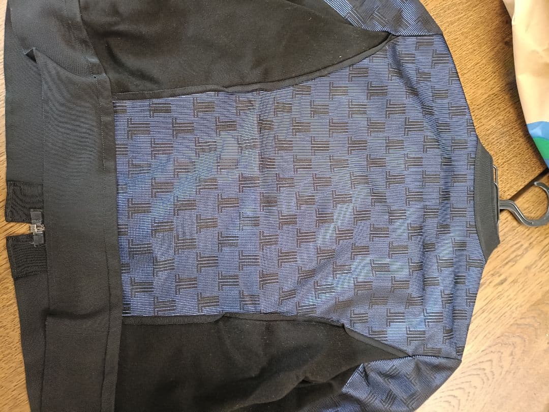 LANVIN ネイビー ブラック ブルゾン 38