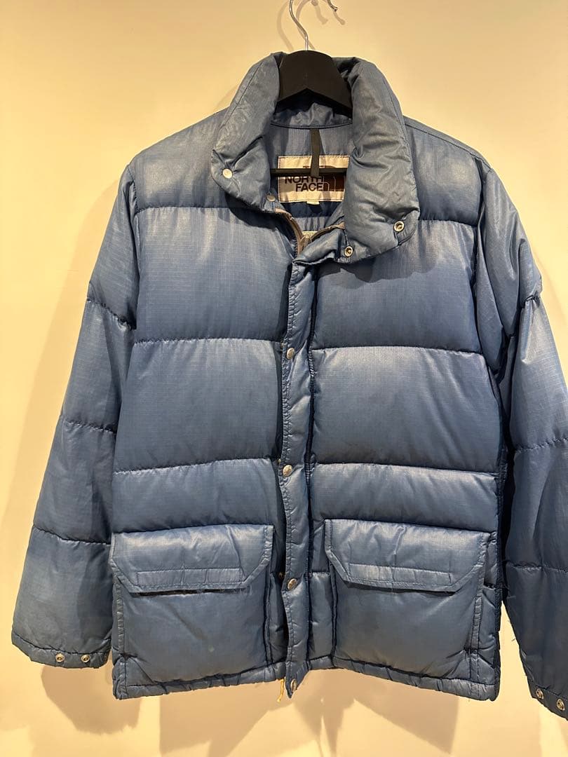 70s THE NORTH FACE 茶タグ ダウンジャケット