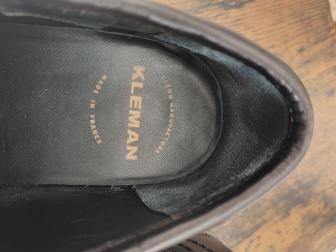 KLEMAN クレマン PADROR 　チロリアンシューズ マロン 37