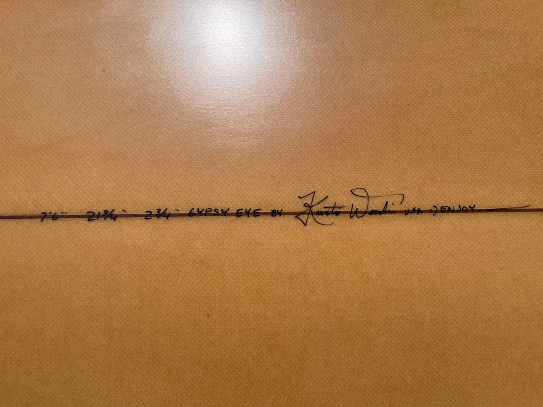 WOODIN GYPSY EYE ウッディン ジプシーアイ7'6\"ミッドレングス