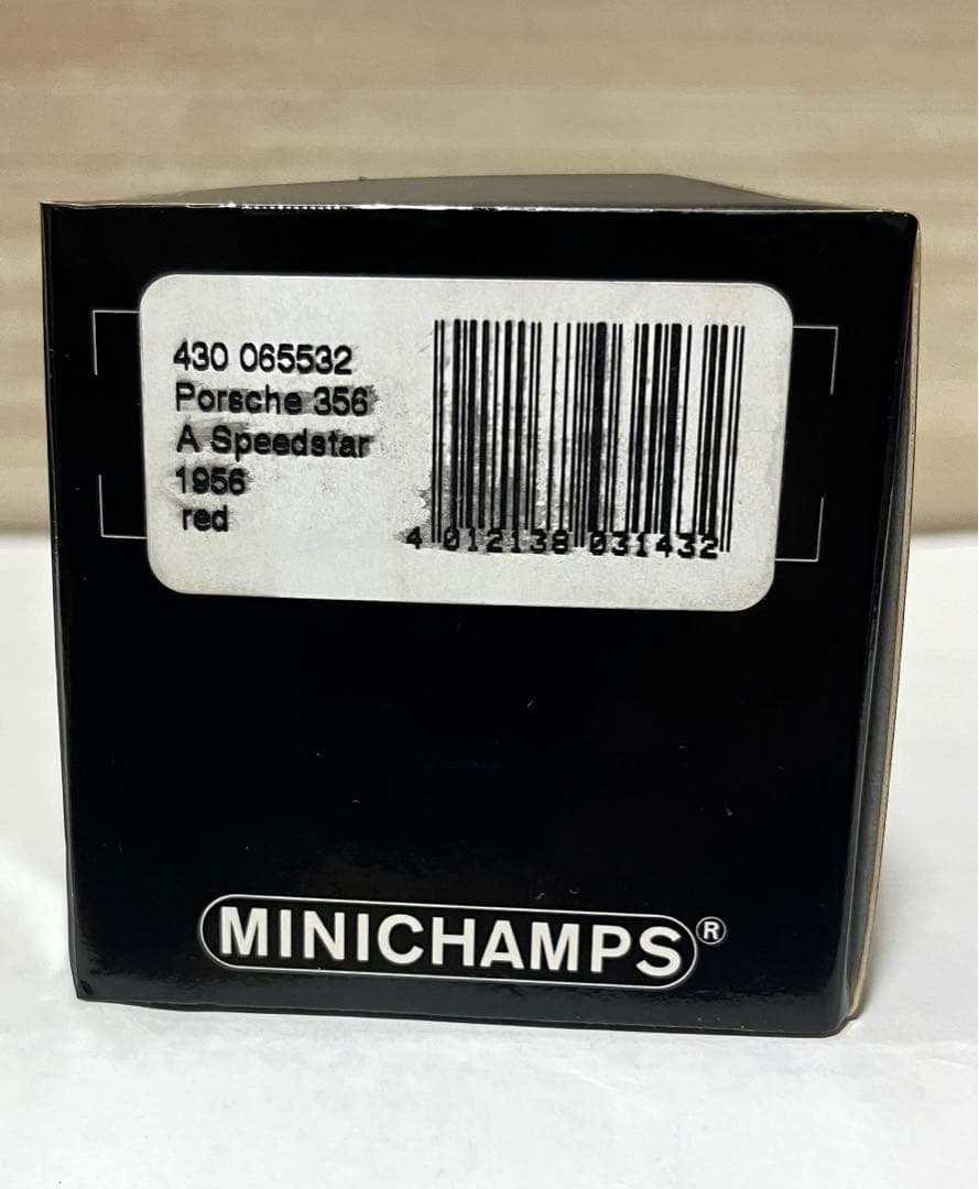 ミニチャンプス 1/43 ポルシェ 356A スピードスター レッド 1956