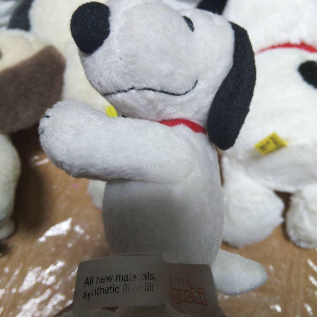 スヌーピー　オラフぬいぐるみマスコット4個セットナカジマセキグチ　ミュージアム